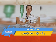 Video: Gặp người đàn ông có kỹ năng cân bằng kỳ lạ