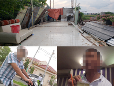 Xưng công an, nguyên cán bộ TN&MT ra giá xây nhà không phép