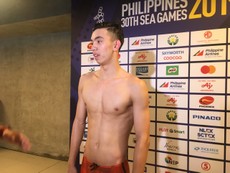 Clip Huy Hoàng nói gì khi lần thứ hai vượt chuẩn A Olympic