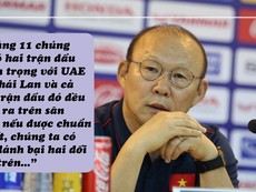 UAE và Thái Lan cỡ nào mà ông Park muốn đánh bại cả hai