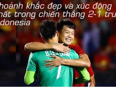 Hình ảnh xúc động nhất trong chiến thắng 2-1 trước Indonesia