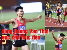 Xúc động nhà vô địch Dương Văn Thái kiệt sức sau mức đến