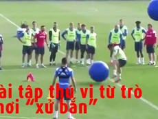 Bài tập 'xử bắn' đồng đội trên sân thật thú vị