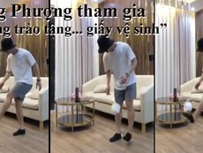 Tâng giấy vệ sinh, trào lưu mùa dịch COVID-19
