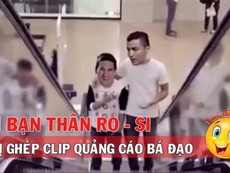 Khi Messi và Ronaldo thành đôi bạn thân đóng phim quảng cáo