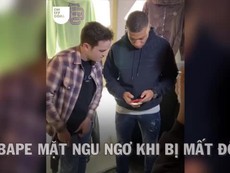 Tuyển thủ Pháp Mbappe mặt 'ngu' khi phát hiện 'mất đồ'