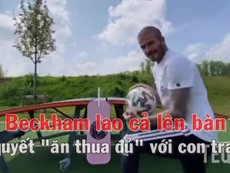 Beckham leo lên bàn quyết 'ăn thua đủ' với con trai