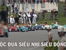 Đua ô tô nhí 'siêu động cơ'