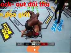 Phản cảm, hạ knock-out đối thủ còn dọa cắt cổ