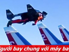 'Người bay' cao hơn, nhanh hơn cả máy bay phản lực