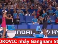 Djokovic rủ đồng nghiệp nữ nhảy Gangnam Style
