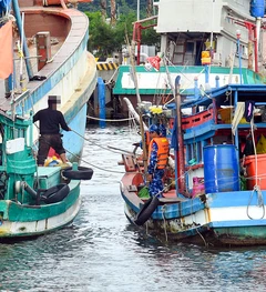 Vùng Cảnh sát biển 4 phát hiện hai tàu cá chở thiết bị VMS của tàu khác