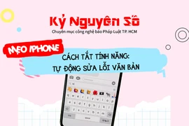 Mẹo dùng Iphone: Cách tắt tính năng tự động sửa lỗi văn bản