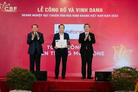 MobiFone là doanh nghiệp đạt chuẩn văn hóa kinh doanh Việt Nam 2023