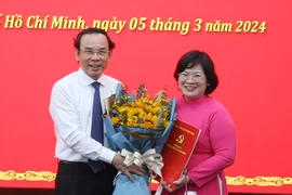 Bà Văn Thị Bạch Tuyết làm Trưởng Ban Tổ chức Thành ủy TP.HCM