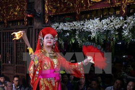 Nam Định đón bằng công nhận tín ngưỡng thờ Mẫu 