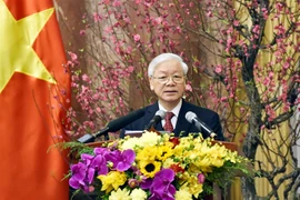 ‘Đảng vững mạnh, Đất nước phát triển, Dân tộc trường tồn!’