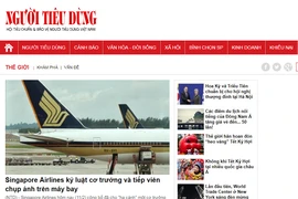 Báo điện tử Người tiêu dùng bị đình bản 3 tháng