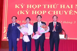HĐND Bà Rịa-Vũng Tàu bầu mới 2 Ủy viên UBND tỉnh