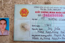 Dùng CMND của người khác giả nhà sư đi lừa đảo