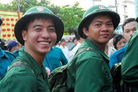 116 thanh niên dân tộc thiểu số lên đường nhập ngũ