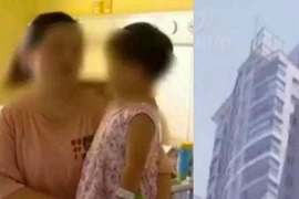 Rơi từ lầu 17, bé 2 tuổi vừa khóc vừa chạy vào chung cư 