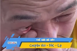Video: Kỳ lạ người đàn ông dùng nước mắt viết chữ, tưới cây