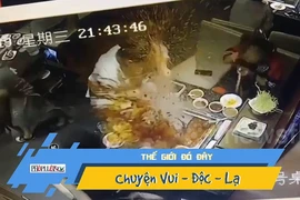Video: Khoảnh khắc nồi lẩu ở nhà hàng nổi tiếng phát nổ 