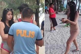 Du khách bị phạt vì mặc bikini 'thiếu vải'