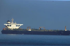 Một tàu dầu Iran di chuyển trong vùng biển quốc tế. Ảnh: REUTERS