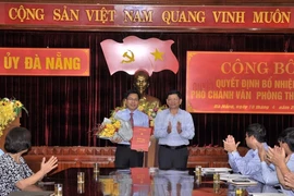 Nhân sự mới tại Văn phòng Thành ủy Đà Nẵng