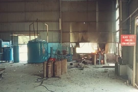 Nổ ống dẫn khí gas, 3 công nhân bỏng nặng