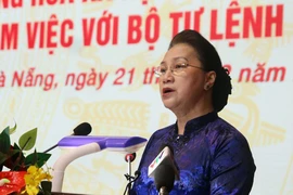 Chủ tịch Quốc hội Nguyễn Thị Kim Ngân. Ảnh: TẤN VIỆT