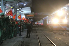 Rực rỡ cờ hoa đón đoàn diễu binh, diễu hành đại lễ 2-9 tại ga Đà Nẵng
