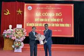 Bệnh viện Tâm thần Trung ương I có tân Giám đốc