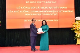 Bộ GD&ĐT có nữ Thứ trưởng mới