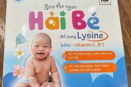 Thu hồi toàn quốc lô hàng giả Siro ăn ngon Hải Bé