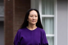 Bà Mạnh Vãn Châu. Ảnh: Darryl Dyck/THE CANADIAN PRESS