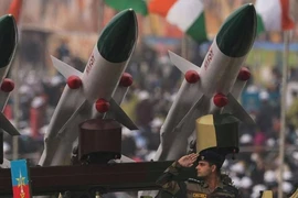 Ấn Độ nói "vô tình" phóng tên lửa sang Pakistan. Ảnh: AFP