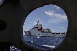 Một tàu hải cảnh Trung Quốc. Ảnh: AFP