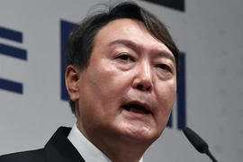 Tổng thống đắc cử Hàn Quốc Yoon Suk-yeol. Ảnh: Kim Min-hee/POOL/AFP