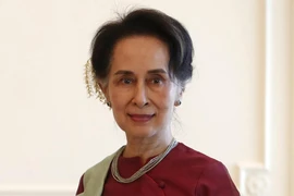 Cựu Cố vấn Nhà nước Aung San Suu Kyi. Ảnh: AP 