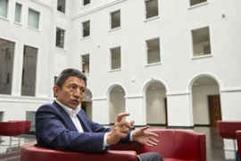 Ông Lý Thành Chương - Đại sứ Trung Quốc tại WTO. Ảnh: Denis Balibouse/REUTERS