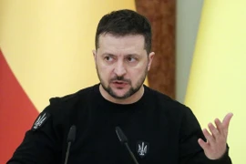 Tổng thống Ukraine Volodymyr Zelensky. Ảnh: EPA-EFE