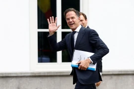 Thủ tướng Hà Lan Mark Rutte hôm 27-6-2023. Ảnh: Piroschka van de Wouw/REUTERS
