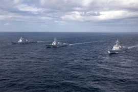 Mỹ-Hàn-Nhật tập trận tên lửa rầm rộ sau khi Triều Tiên phóng ICBM thế hệ mới 