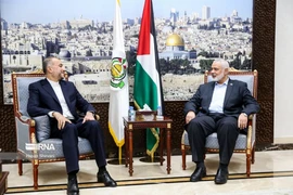Ngoại trưởng Iran gặp thủ lĩnh Hamas