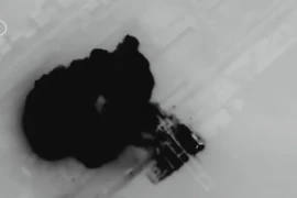 VIDEO: Nga nã tên lửa Iskander-M vào tàu Ukraine chở vũ khí phương Tây