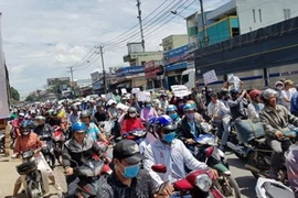 Tạm giữ hình sự 18 người gây rối ở Đồng Nai