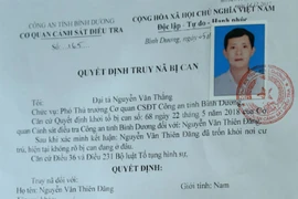 Bãi nhiệm đại biểu HĐND đối với ông Nguyễn Văn Thiên Đăng